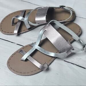 GAP Women's Two Tone Strappy Sandals Sz 6